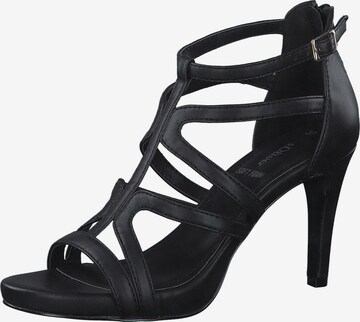 s.Oliver Sandals in Black: front