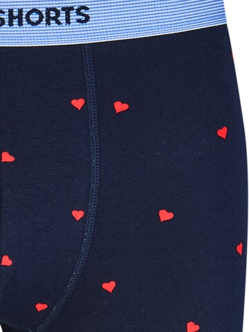 Boxers ' Jersey ' Happy Shorts en bleu