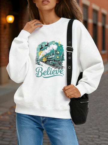 GORHEY Trui in Wit: voorkant