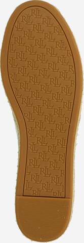 Espadrile 'CAMERYN' de la Lauren Ralph Lauren pe alb