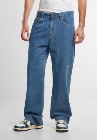 Another Cotton Lab Loosefit Jeans in Blau: Vorderseite