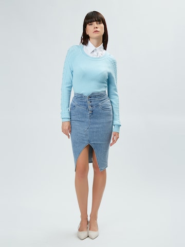 Pull-over Influencer en bleu