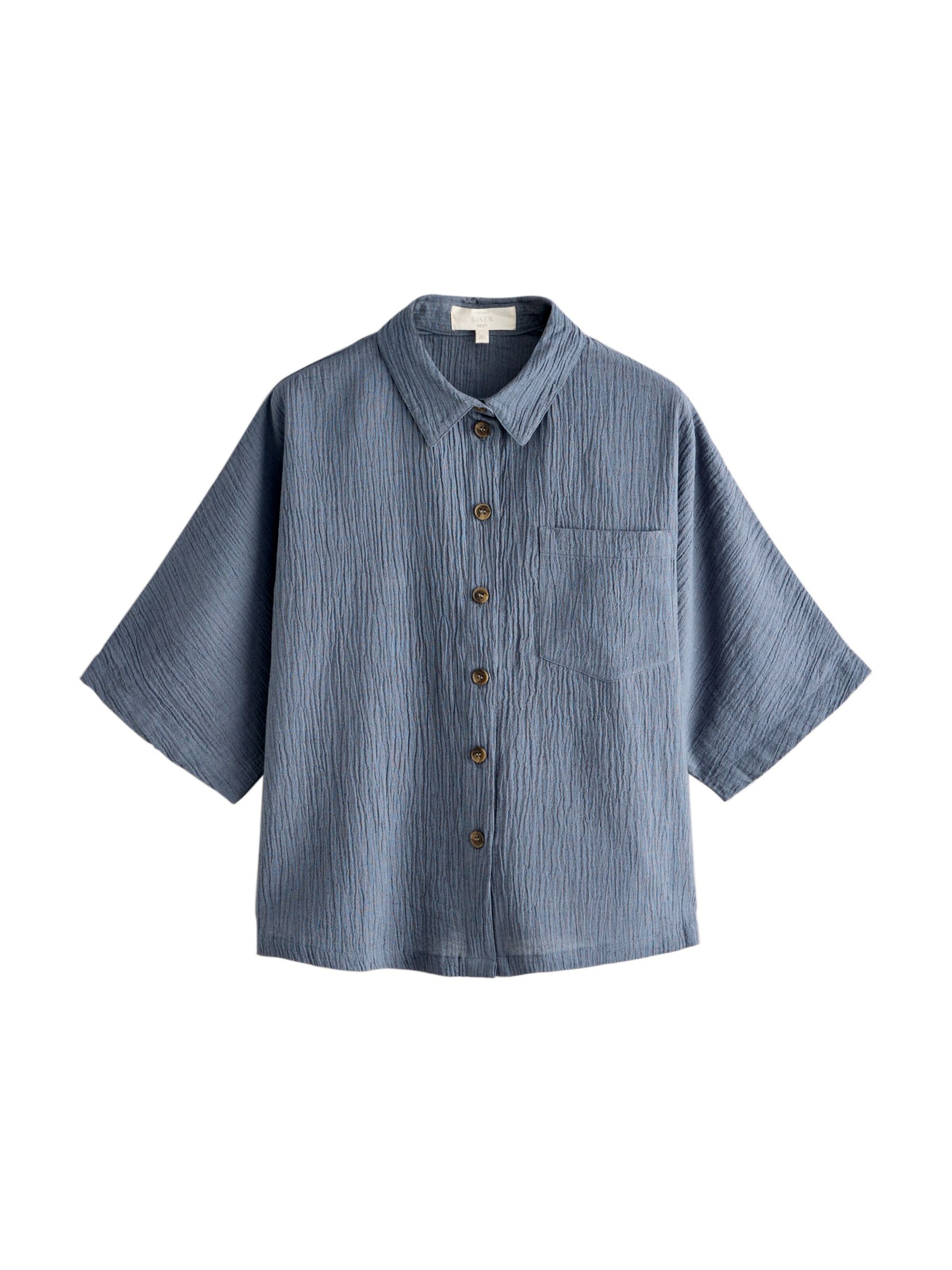 Next Bluse in Grau: Vorderseite