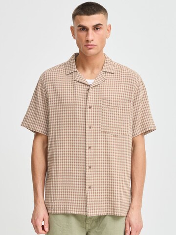 !Solid - Ajuste confortable Camisa ' SDORLANDO ' en marrón