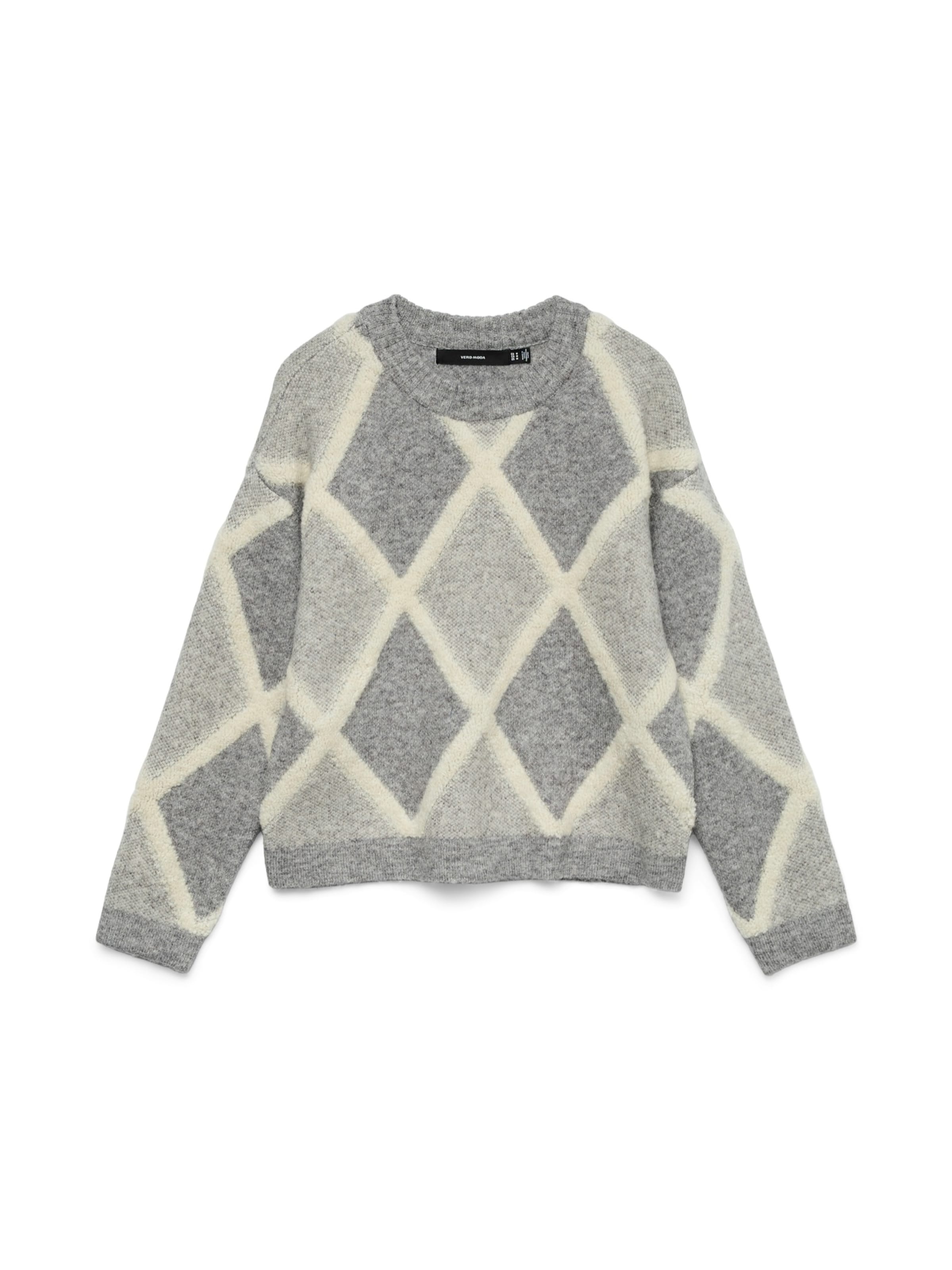 Pullover 'VMARGIE' di VERO MODA in grigio: frontale