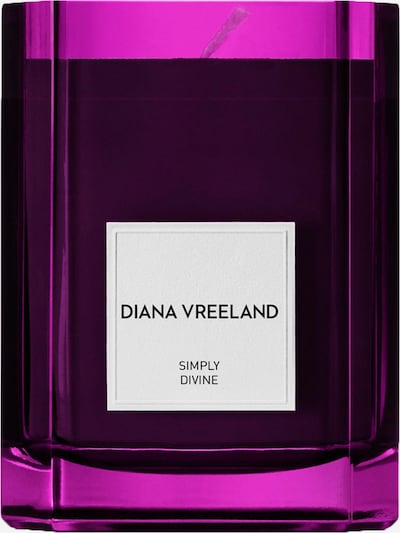 Diana Vreeland Kerze 'Simply Divine' in lila, Produktansicht