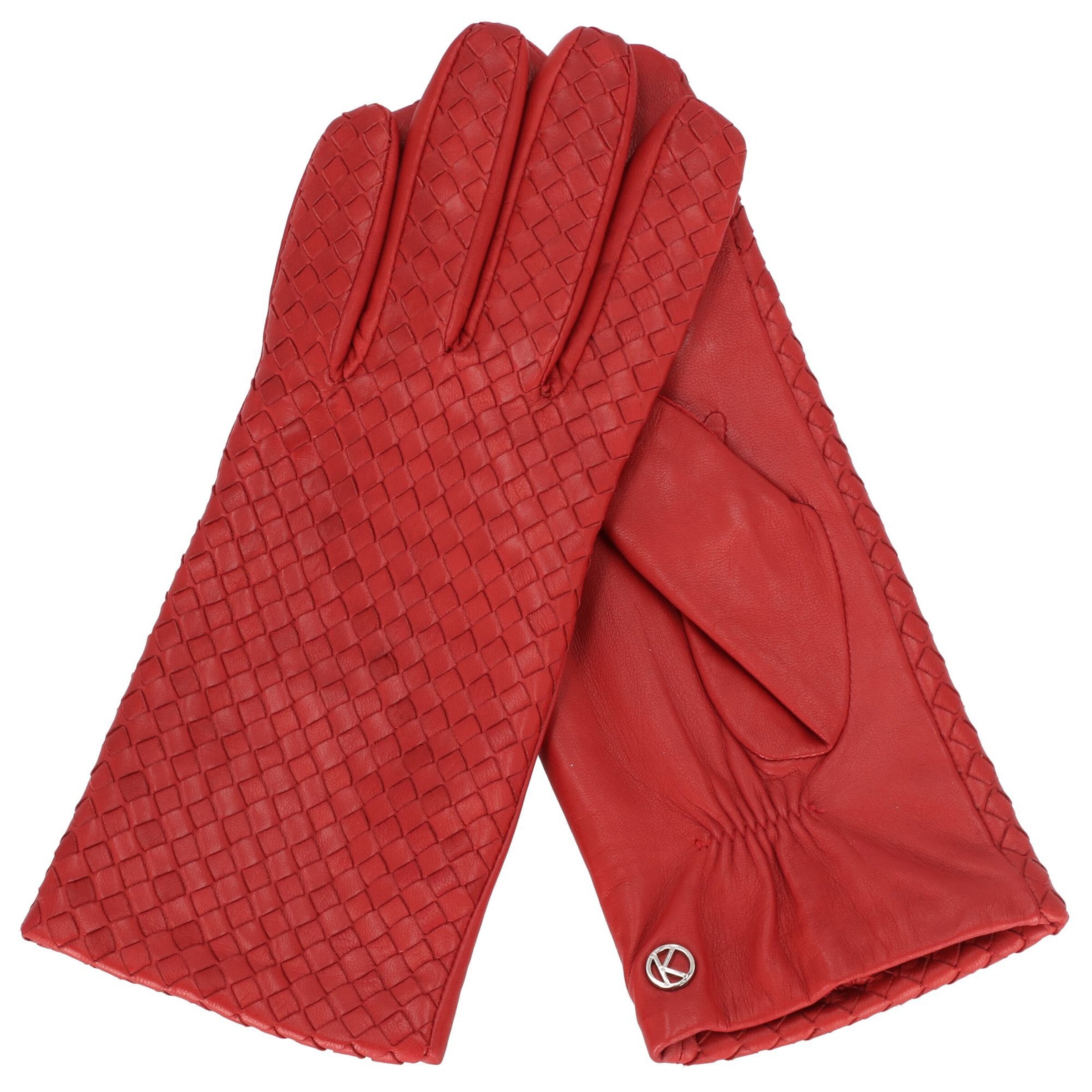 KESSLER Full Finger Gloves 'Mila' in Red