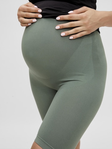 MAMALICIOUS - Skinny Leggings 'Tia Jeanne' en verde