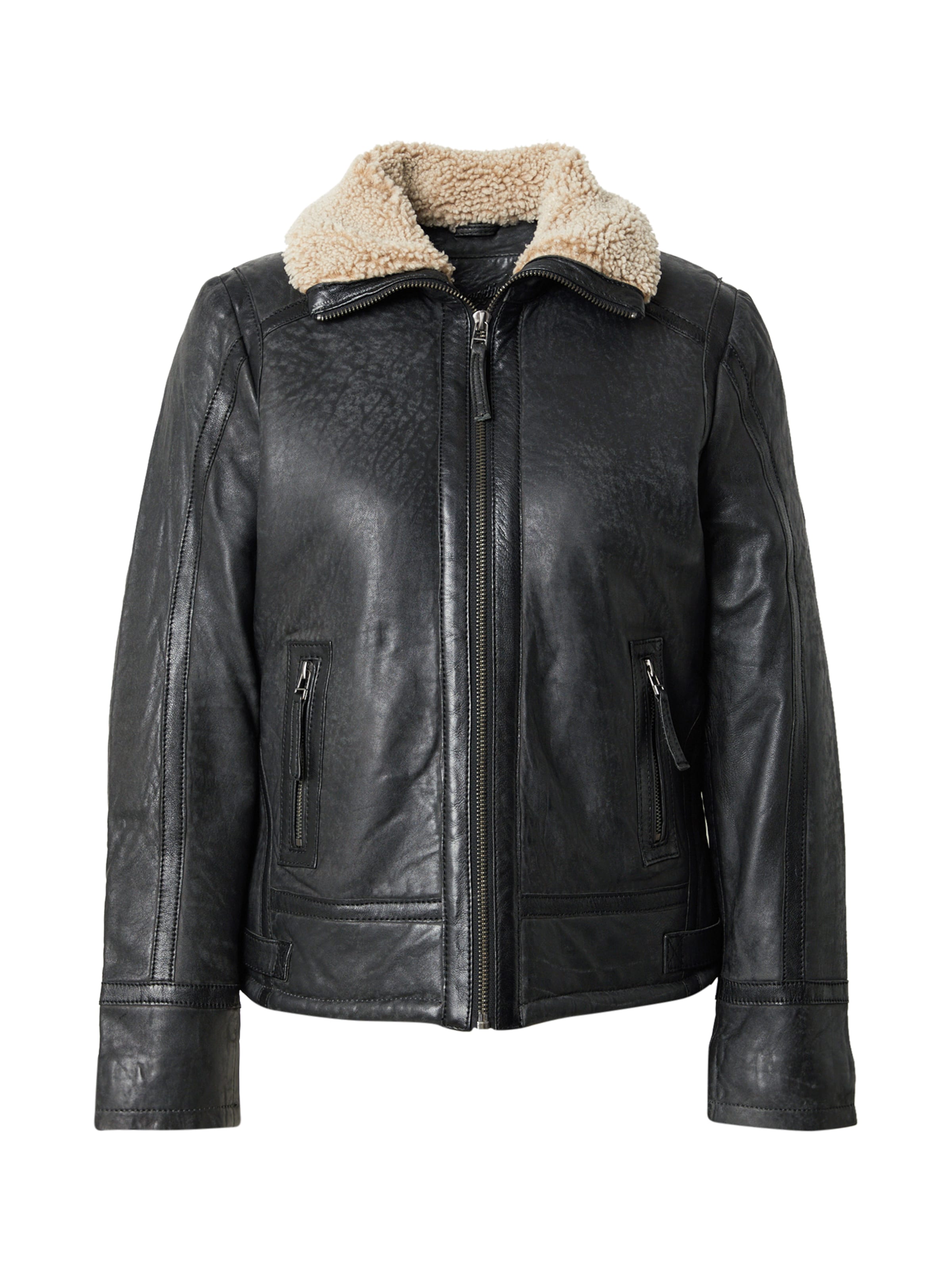 Mauritius Φθινοπωρινό και ανοιξιάτικο μπουφάν 'Iske' σε γκρι: μπροστά