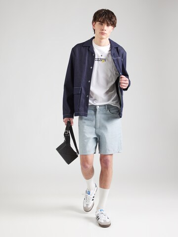 Only & Sons Shirt 'ONSTHEO' in Wit