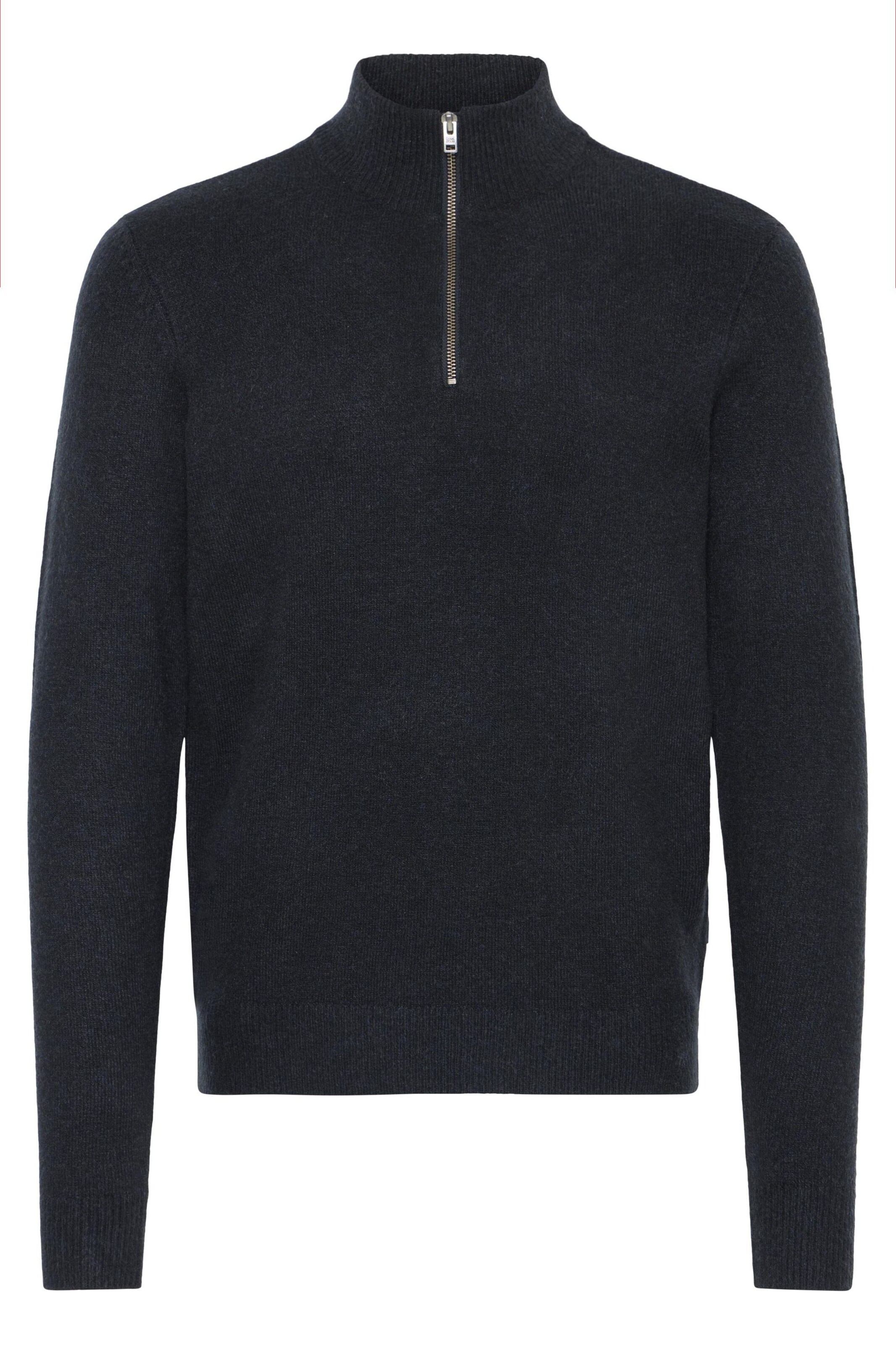 Casual Friday - Jersey ' CFHEINE halfzip ' en azul: frente