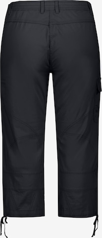 Regular Pantalon cargo Ulla Popken en noir