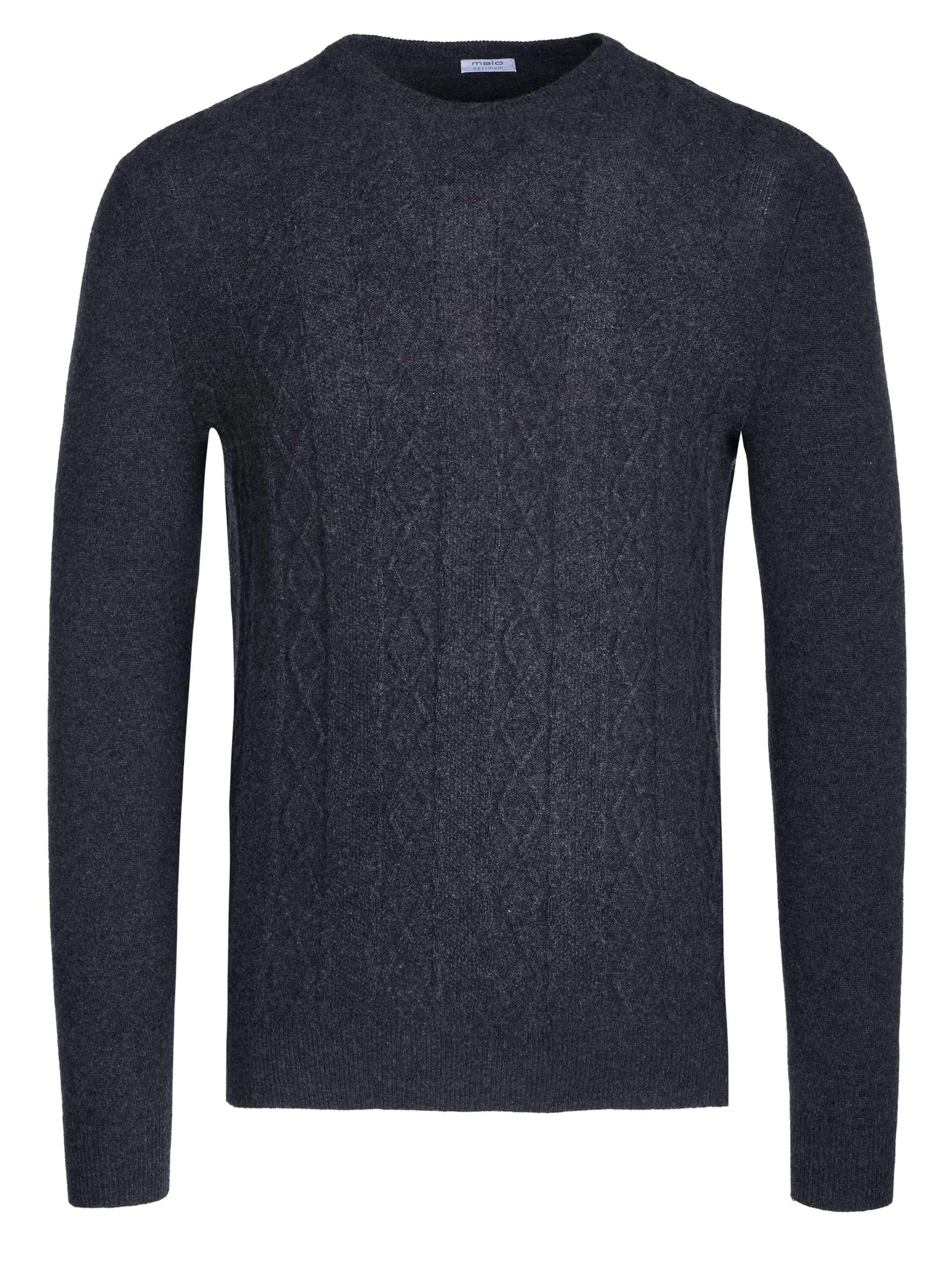 Malo Sweater in XL in Anthracite, Item view