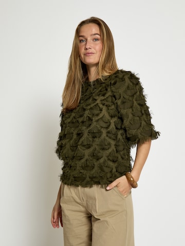 Peppercorn Bluse 'Kylin' in Grün: Vorderseite