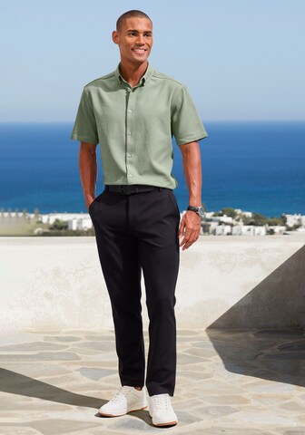 H.I.S Regular fit Button Up Shirt in Green