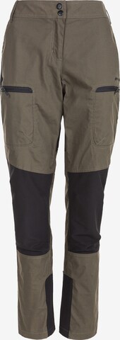 Whistler Regular Outdoor Pants in Brown: front