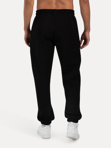 Smilodox Tapered Cedrik Casual Classic Pants in Schwarz