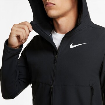 NIKE Training Jacket 'Therma Sphere Woven' in Black