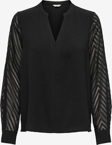 ONLY Bluse 'ONLMETTE' in Schwarz: Vorderseite