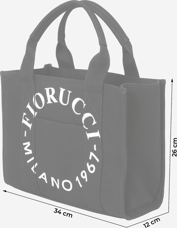 Fiorucci Shopper táska 'Milano 1967' - fekete