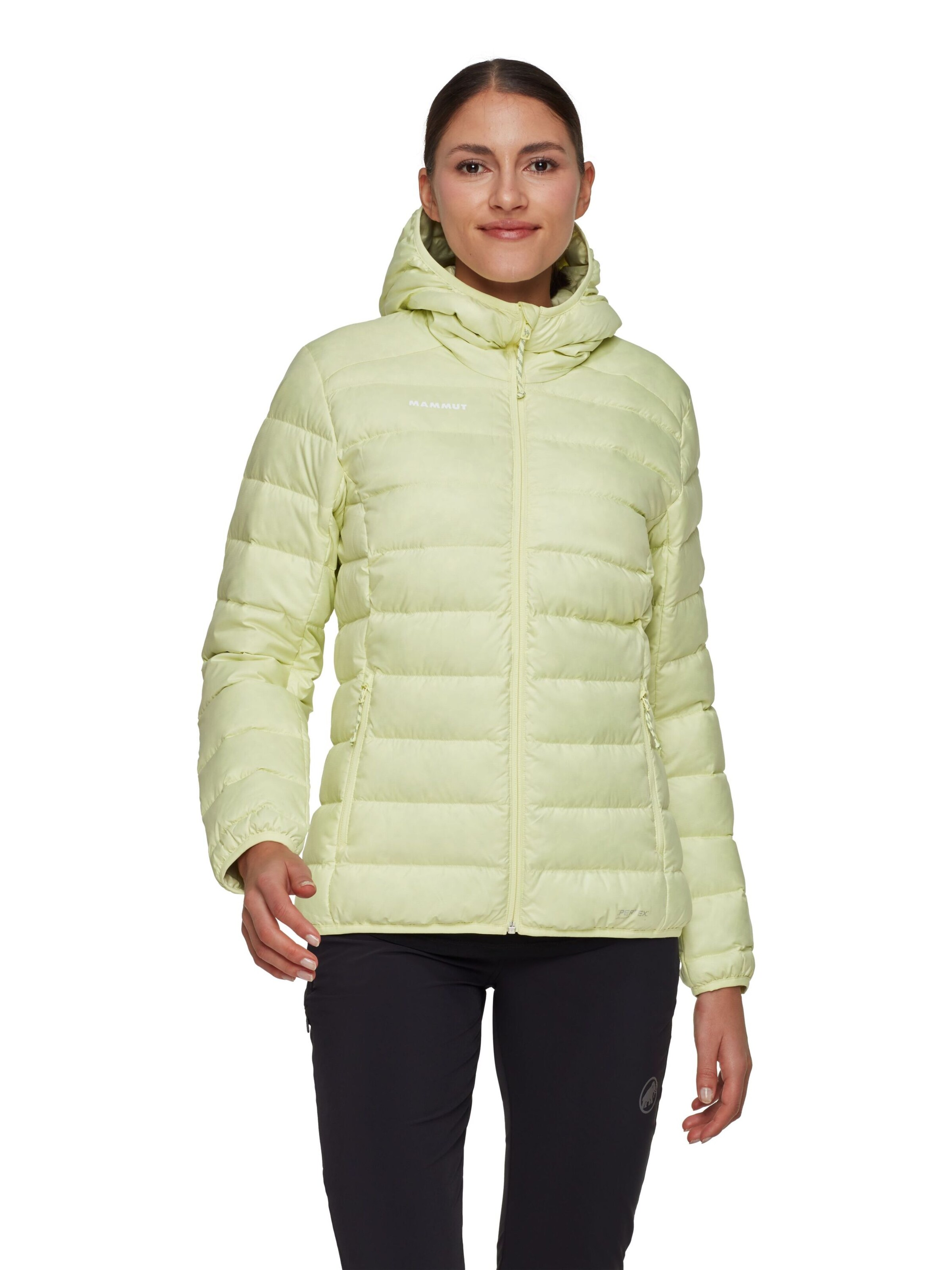 MAMMUT Outdoor Jacket in Yellow: front