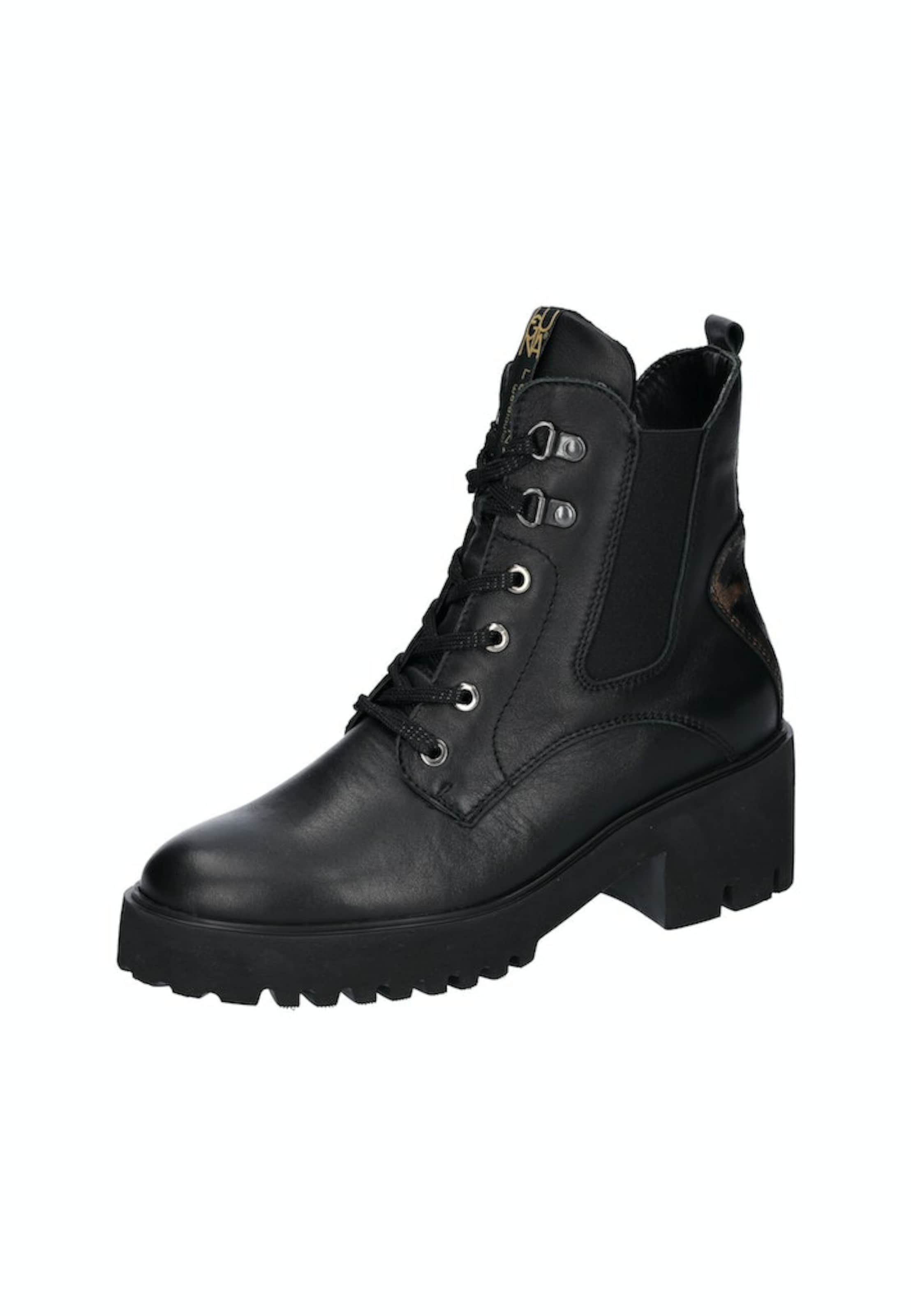 Bottines à lacets WALDLÄUFER en noir : devant