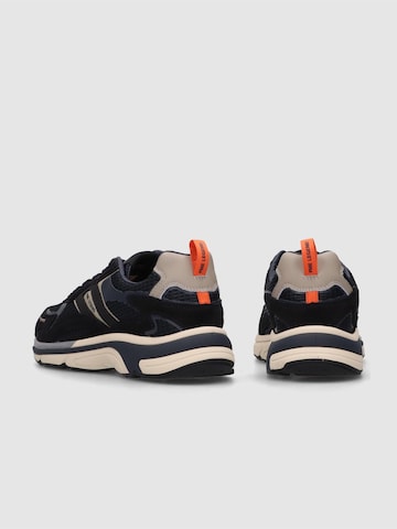 PME Legend Låg sneaker 'Jato sneaker in suede and mesh' i blå