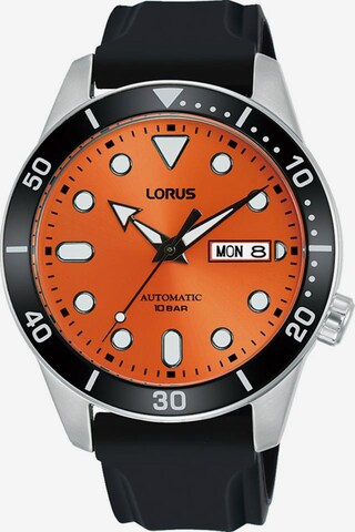 LORUS Analog Watch in Black: front