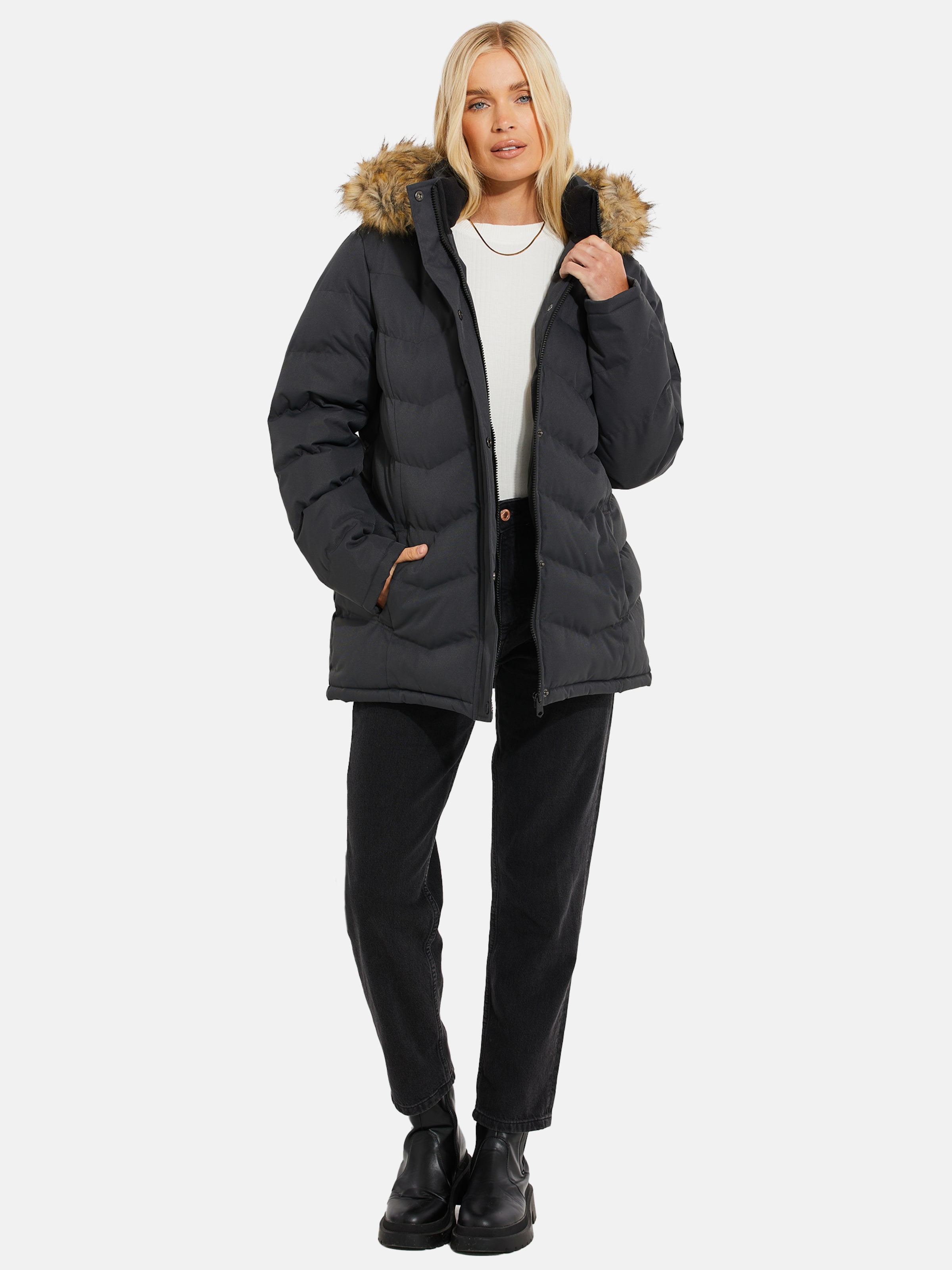 Threadbare polar store technology jacket