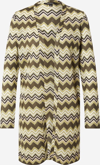 COMMA Cardigan i XS i oliven / pastelgrøn / sølv / hvid, Produktvisning