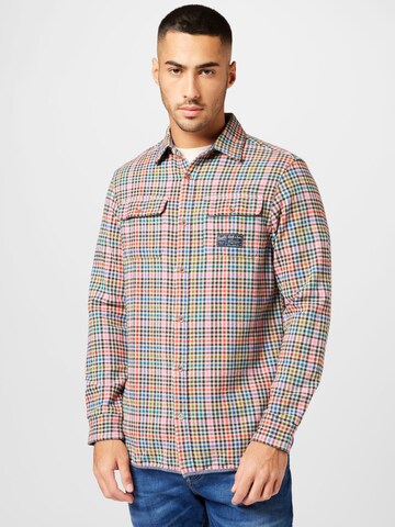 SCOTCH & SODA Regular fit Button Up Shirt in Mixed colors: front