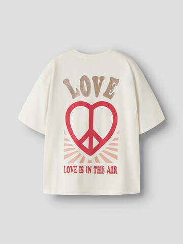 NAME IT T-shirt 'NKFKALI' i vit