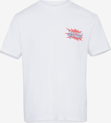 T-Shirt Volcom en blanc : devant