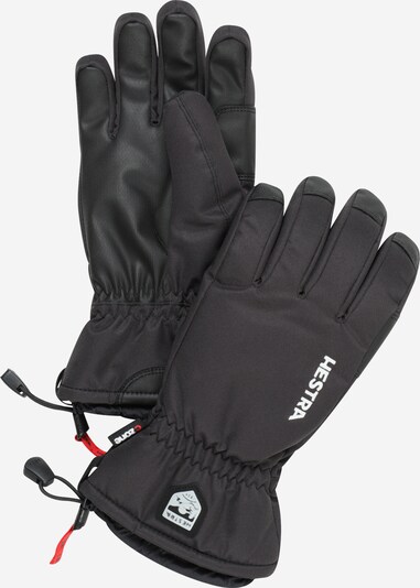 Hestra Спортни р�ъкавици 'Cosmo' в черно / мръсно бяло, Преглед на продукта