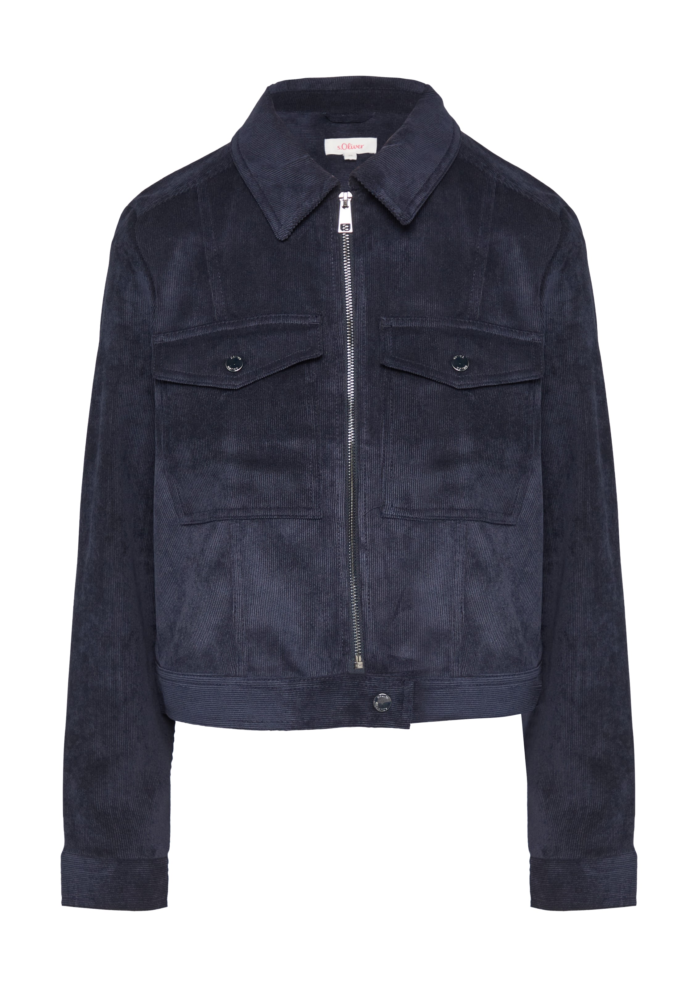 s.Oliver Jacke in Blau: Vorderseite