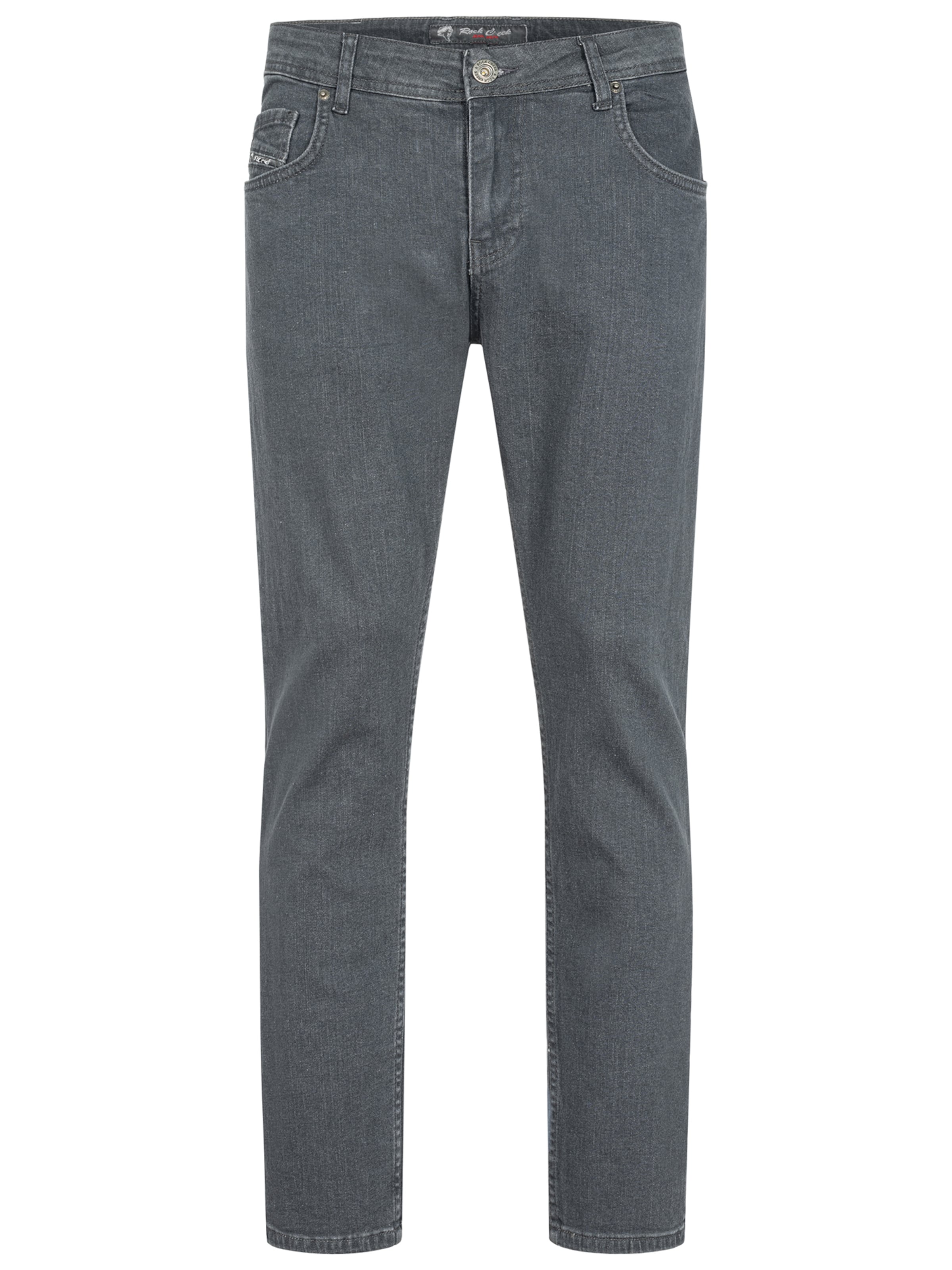 Rock Creek Regular Jeans in Grau: Vorderseite