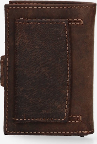 Sergio Valentini Wallet in Brown: front