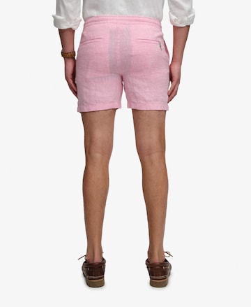 Coupe slim Pantalon 'Merchant Store' Superdry & Co en rose