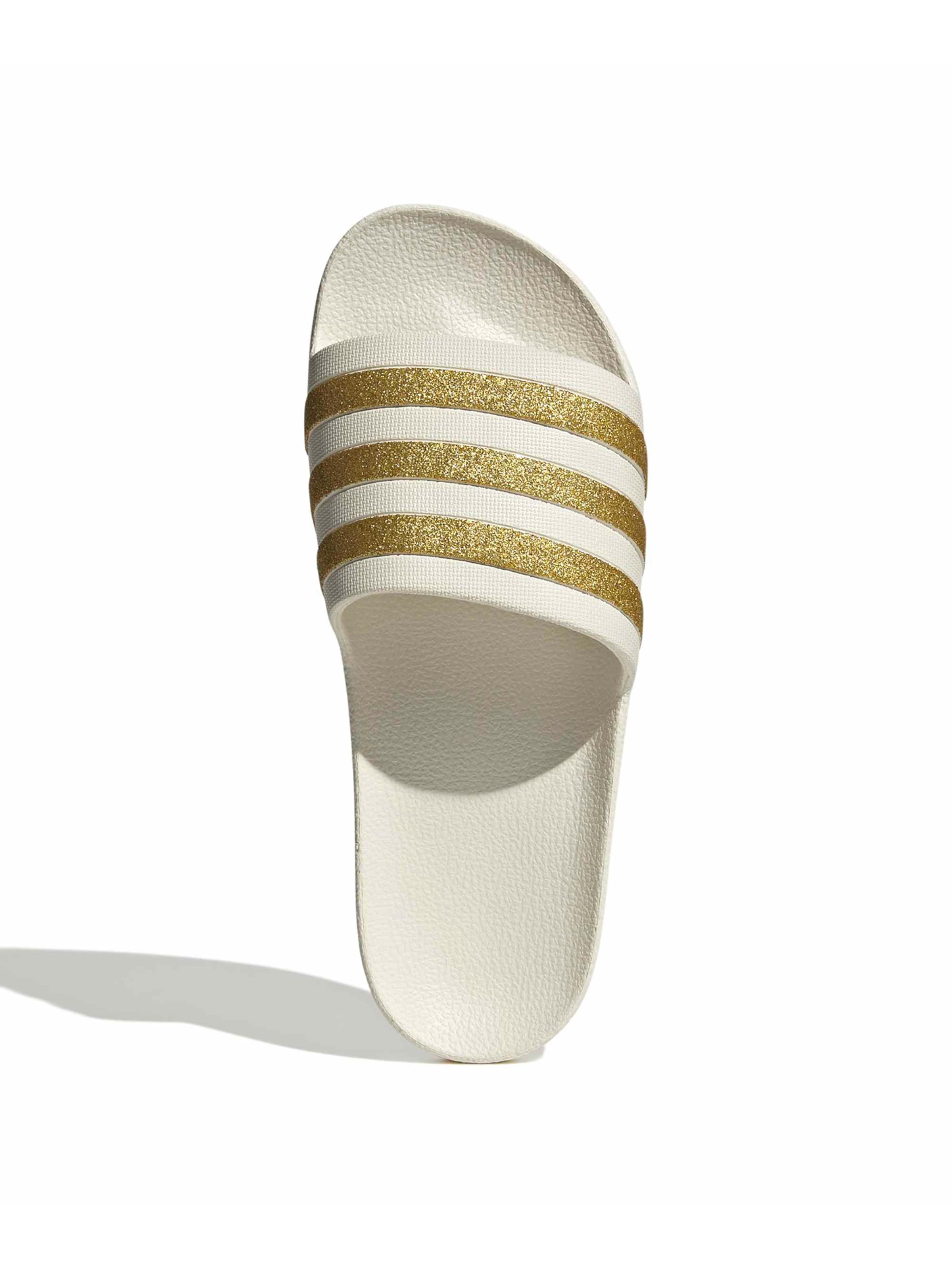 ADIDAS SPORTSWEAR Μιούλ 'ADILETTE AQUA' σε λευκό