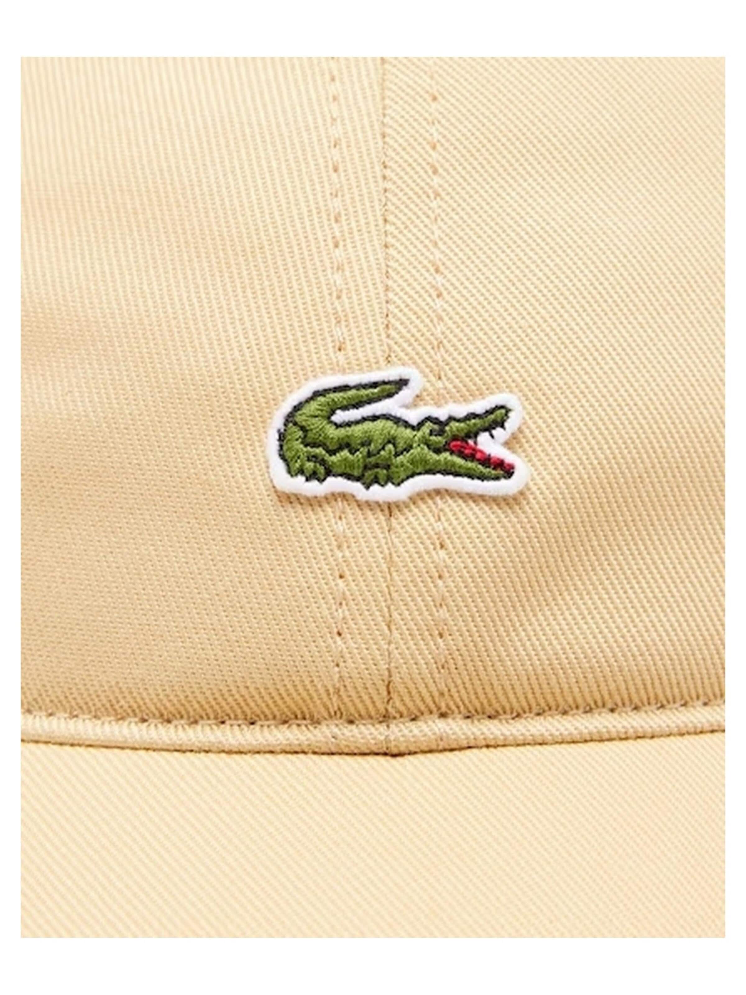 LACOSTEŠilterica 'Gorra lacoste beige small logo unstructured cap' - bež boja