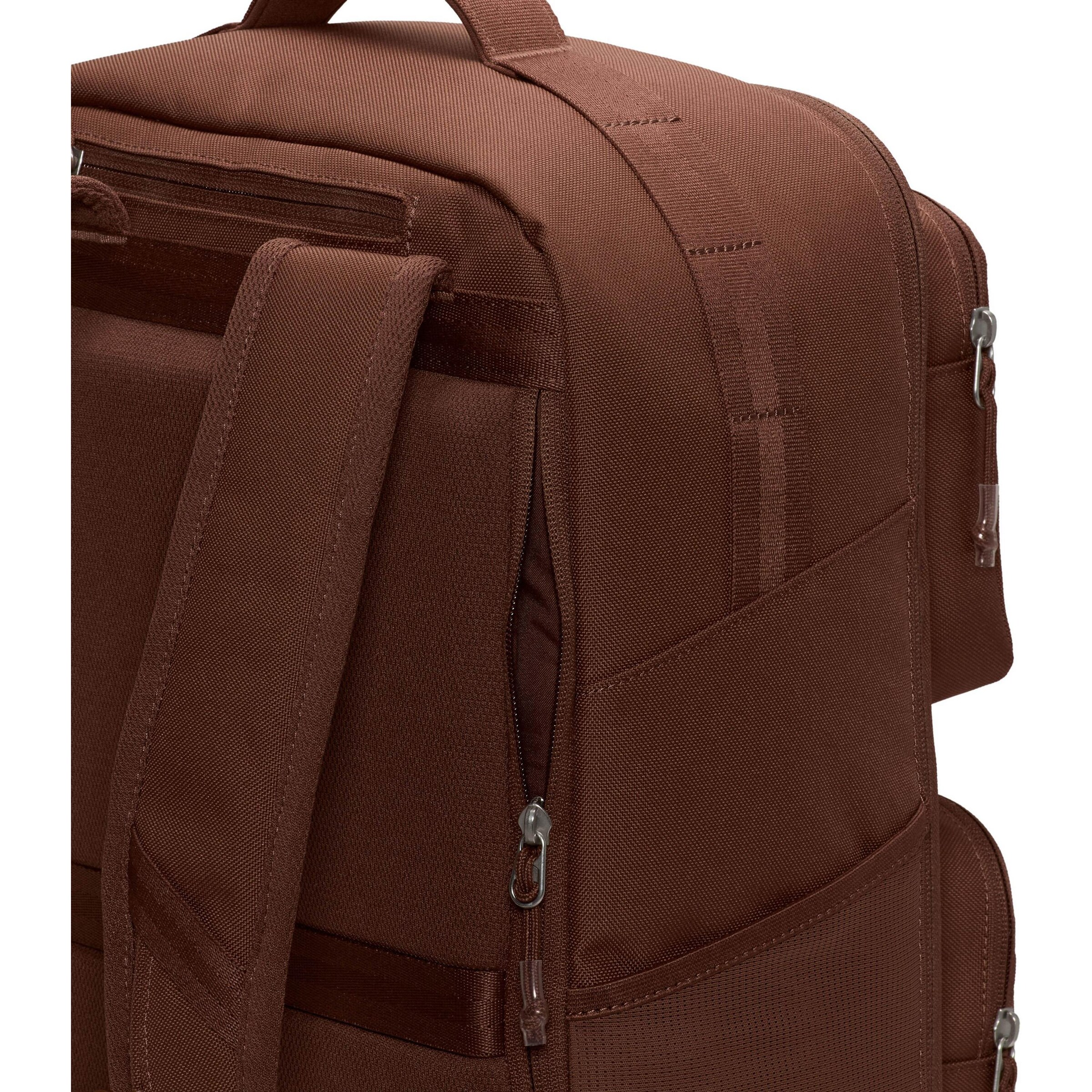 NIKE Sports Backpack 'Utility Speed' in Brown