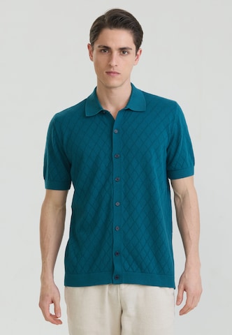 Vestes en maille Felix Hardy en vert : devant