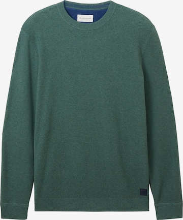 TOM TAILOR Sweter w kolorze zielony: przód