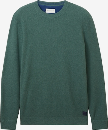 Pull-over TOM TAILOR en vert : devant