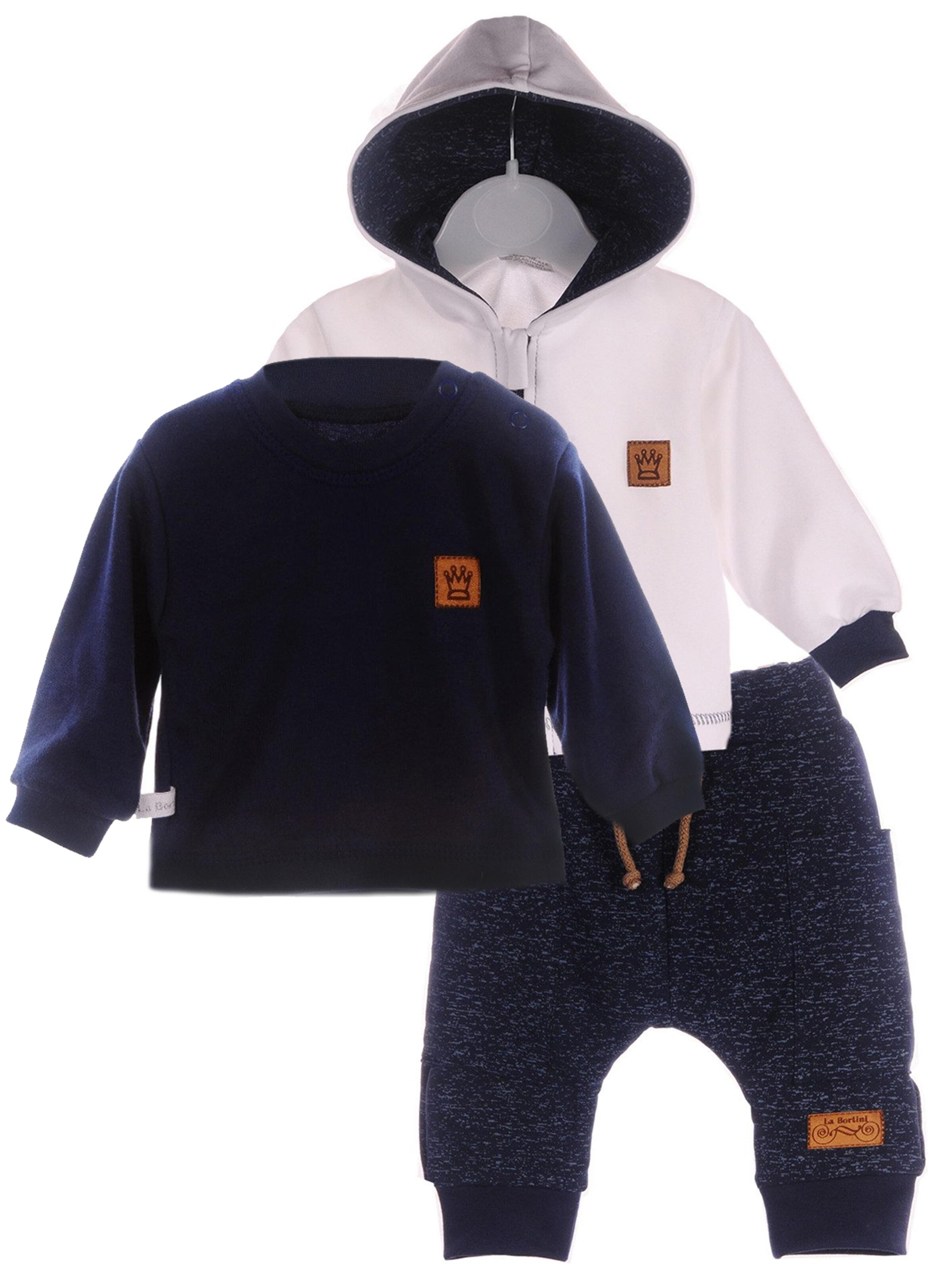 La Bortini Set‌ in Blau: Vorderseite