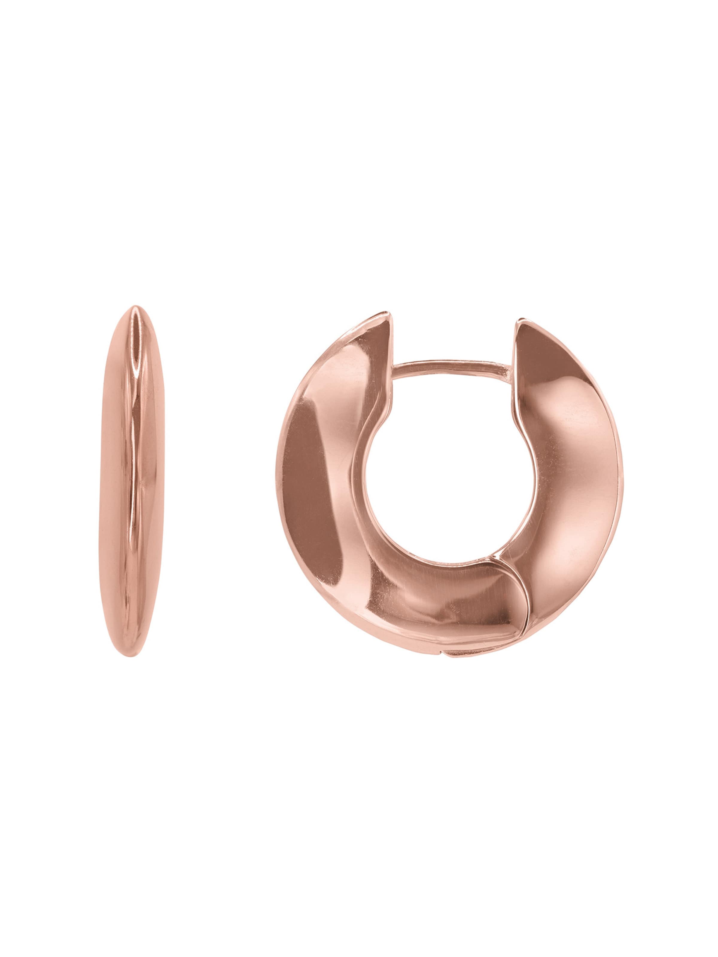 Boucles d'oreilles 'Flora' Heideman en or : devant