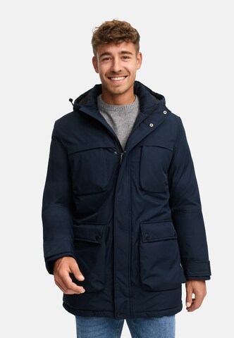 Manteau d’hiver 'INTardil' INDICODE JEANS en bleu : devant