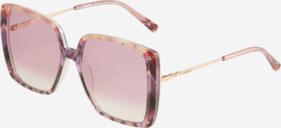 MISSONI Sonnenbrille 'MIS 0002/S' in gold / pink / rotviolett, Produktansicht