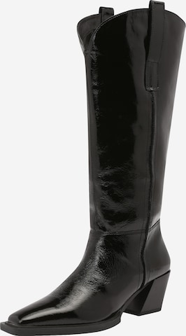 Bottes 'ALINA' VAGABOND SHOEMAKERS en noir : devant