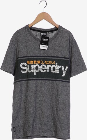 Superdry T-Shirt XL in Grau: predná strana